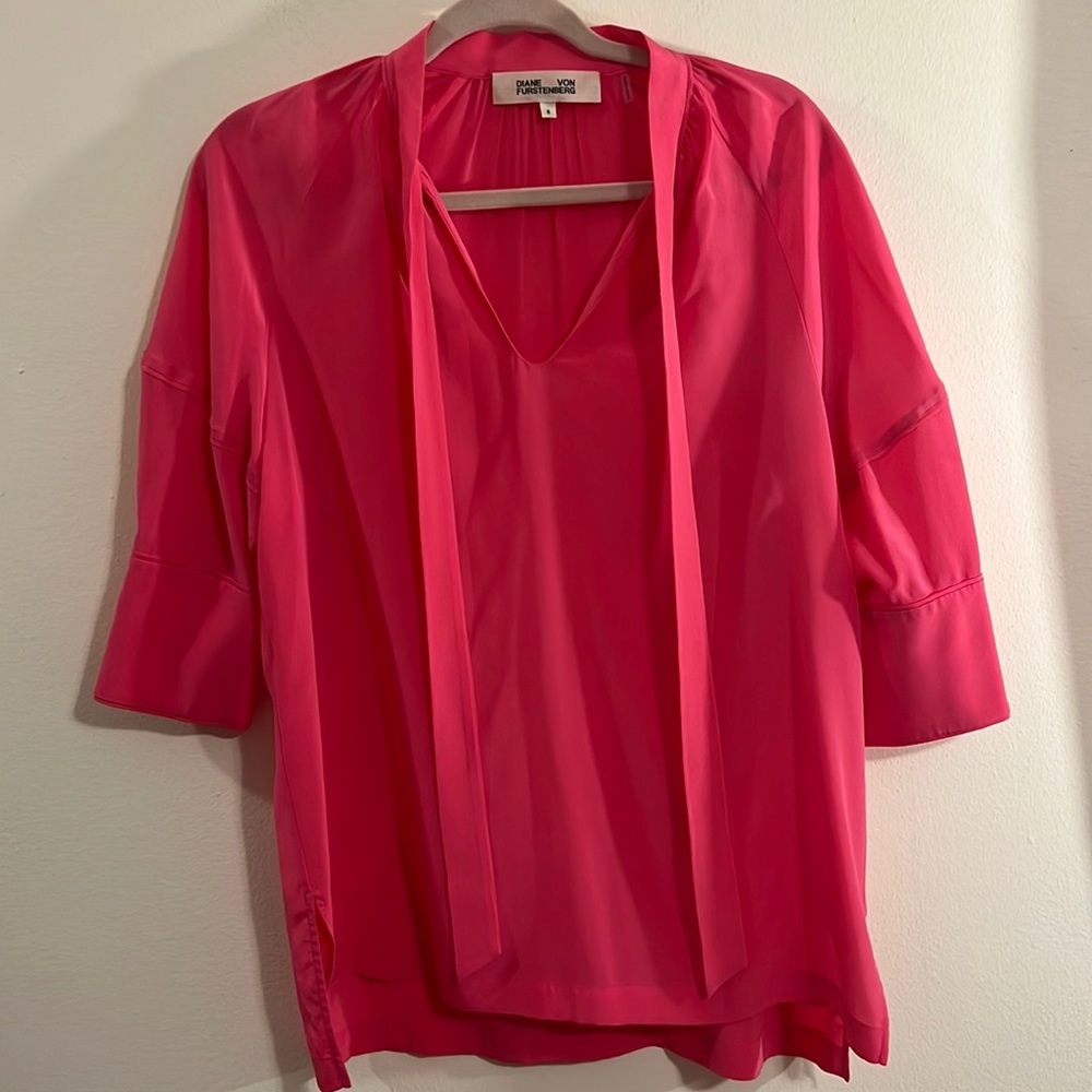 Diane Von Furstenberg silk blouse